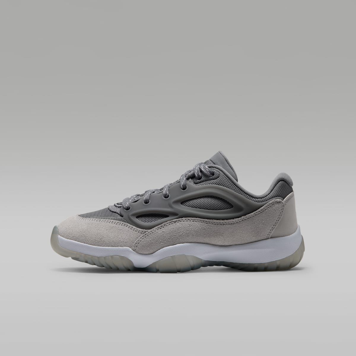 Jordan DMSN 95 Big Kids' Shoes - Cool Grey/Light Smoke Grey/White/Summit White - Image 1