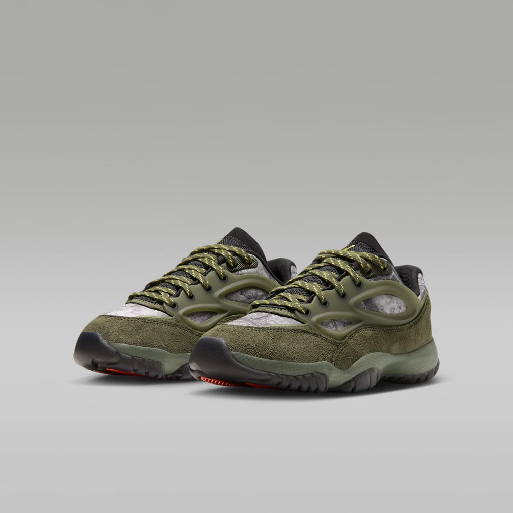 Jordan DMSN 95 Realtree Big Kids' Shoes - Cargo Khaki/Medium Olive/White/Bright Citron