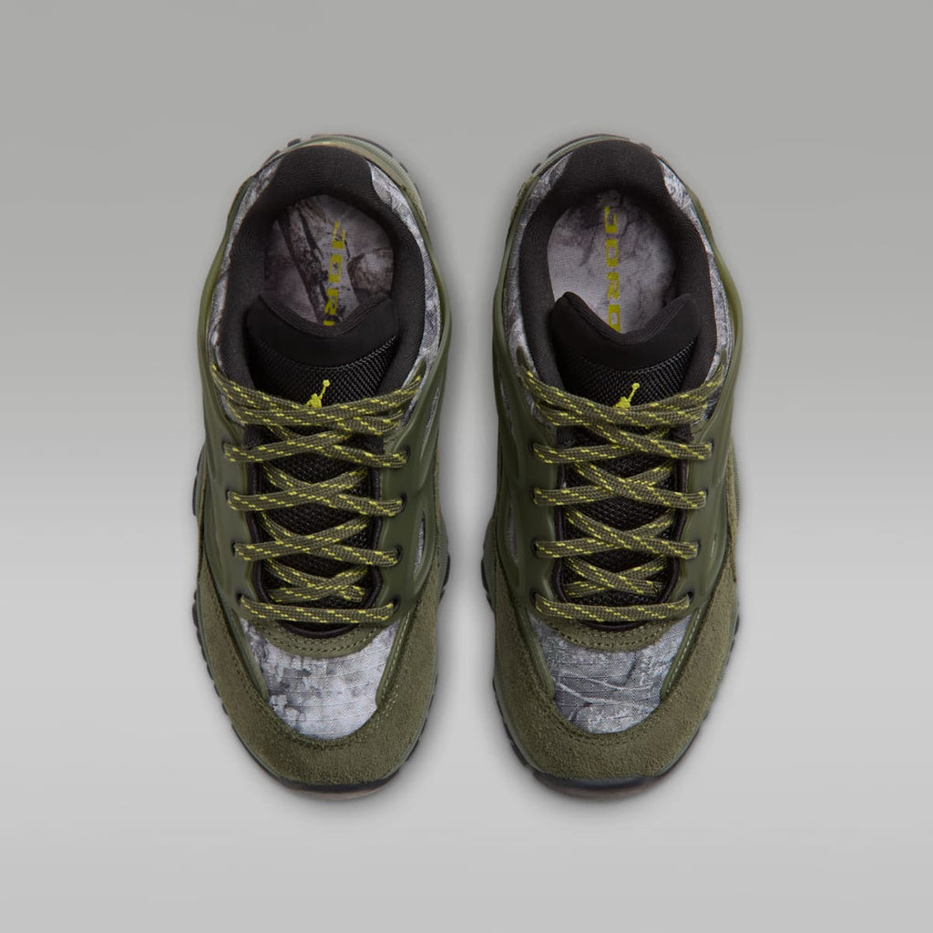 Jordan DMSN 95 Realtree Big Kids' Shoes - Cargo Khaki/Medium Olive/White/Bright Citron