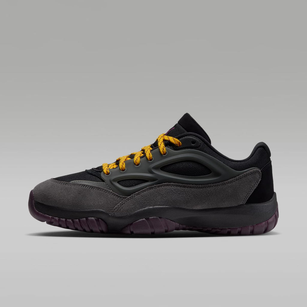 Jordan DMSN 95 Men's Shoes - Black/Iron Grey/University Gold/Bordeaux - Image 1