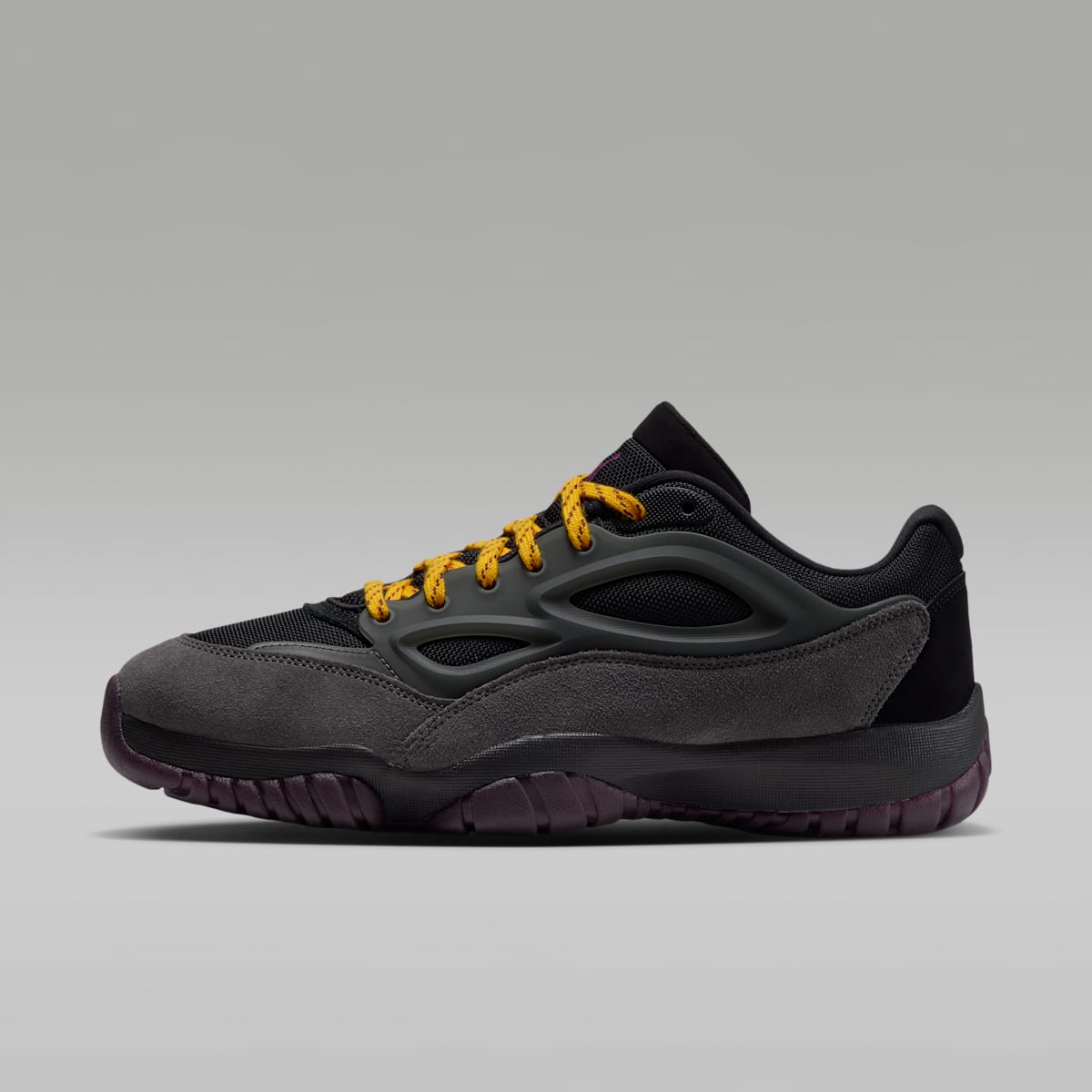 Jordan DMSN 95 Men's Shoes - Black/Iron Grey/University Gold/Bordeaux - Image 1
