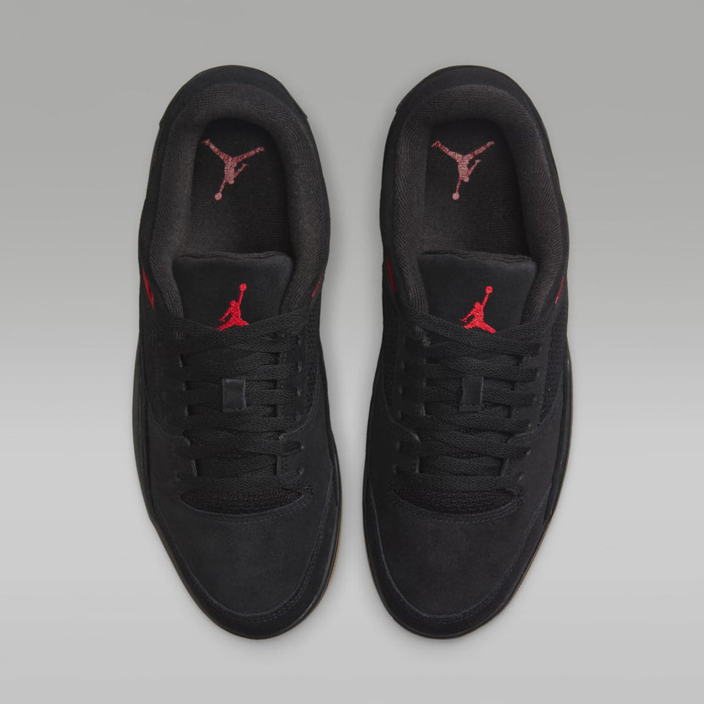 Jordan Flight Court Men's Shoes - Black/Gum Medium Brown/Varsity Red - Image 4
