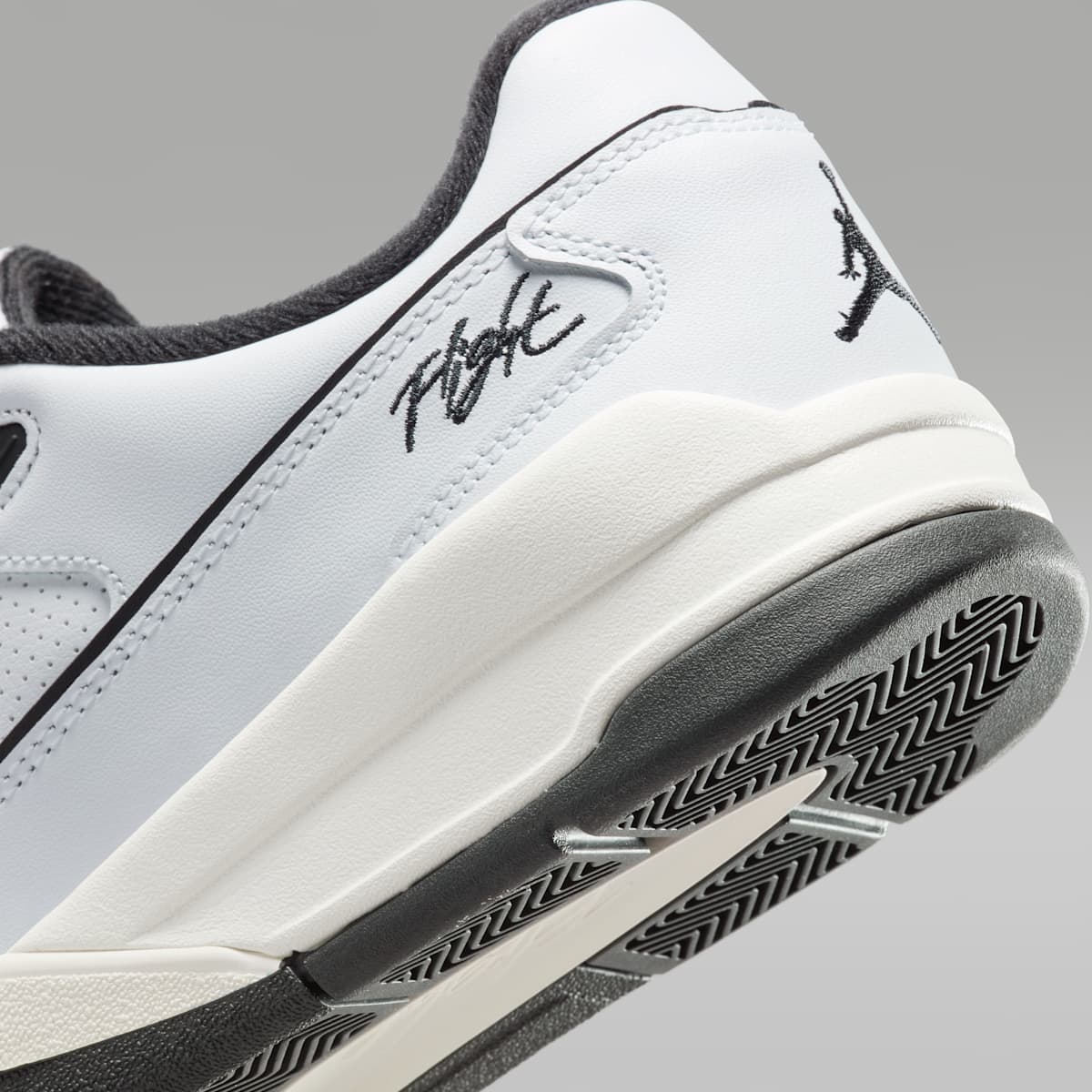 Jordan Flight Court Men's Shoes - White/Sail/Black - Image 8