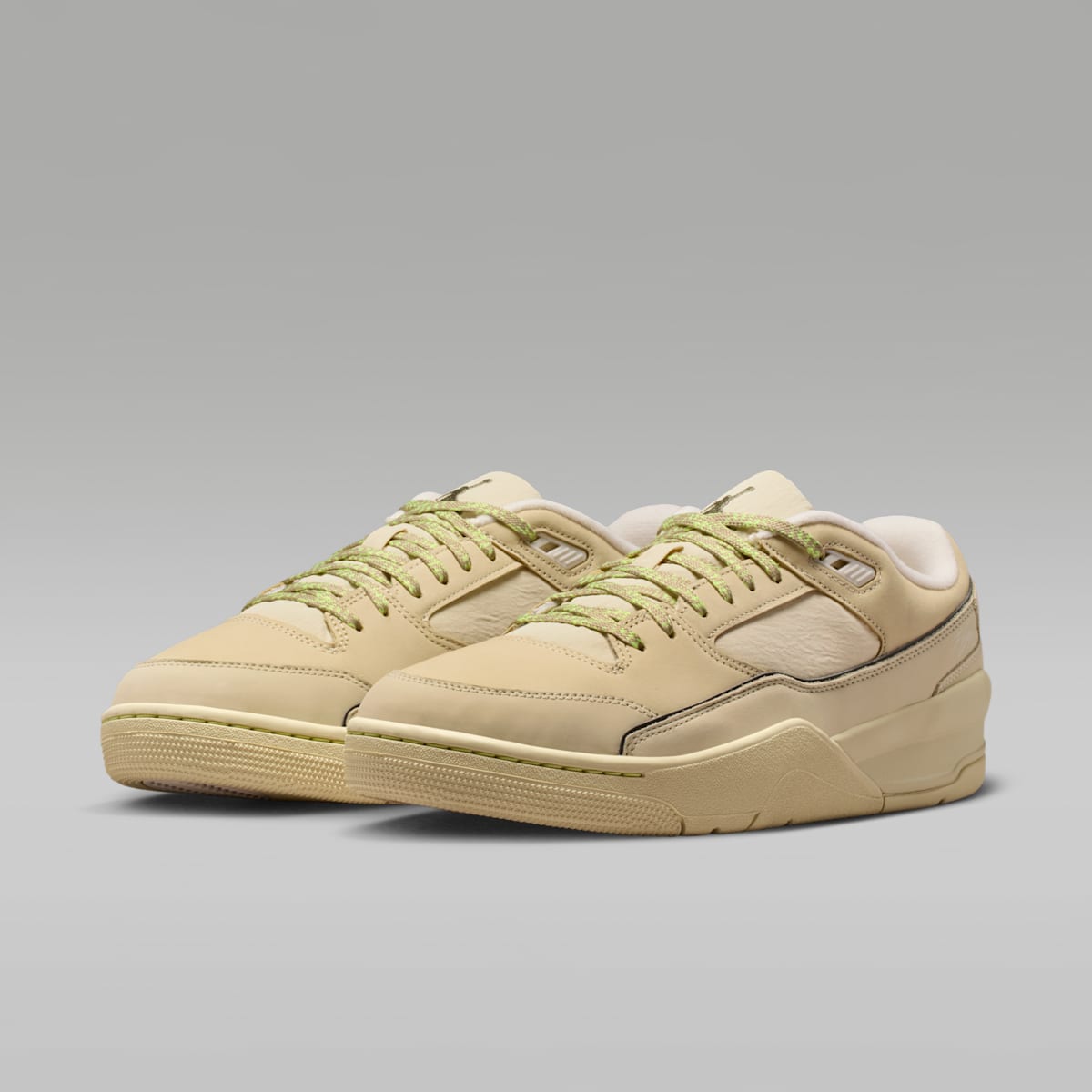 Jordan Flight Court Men's Shoes - Light Khaki/Desert Khaki/Light Lemon Twist/Phantom - Image 5