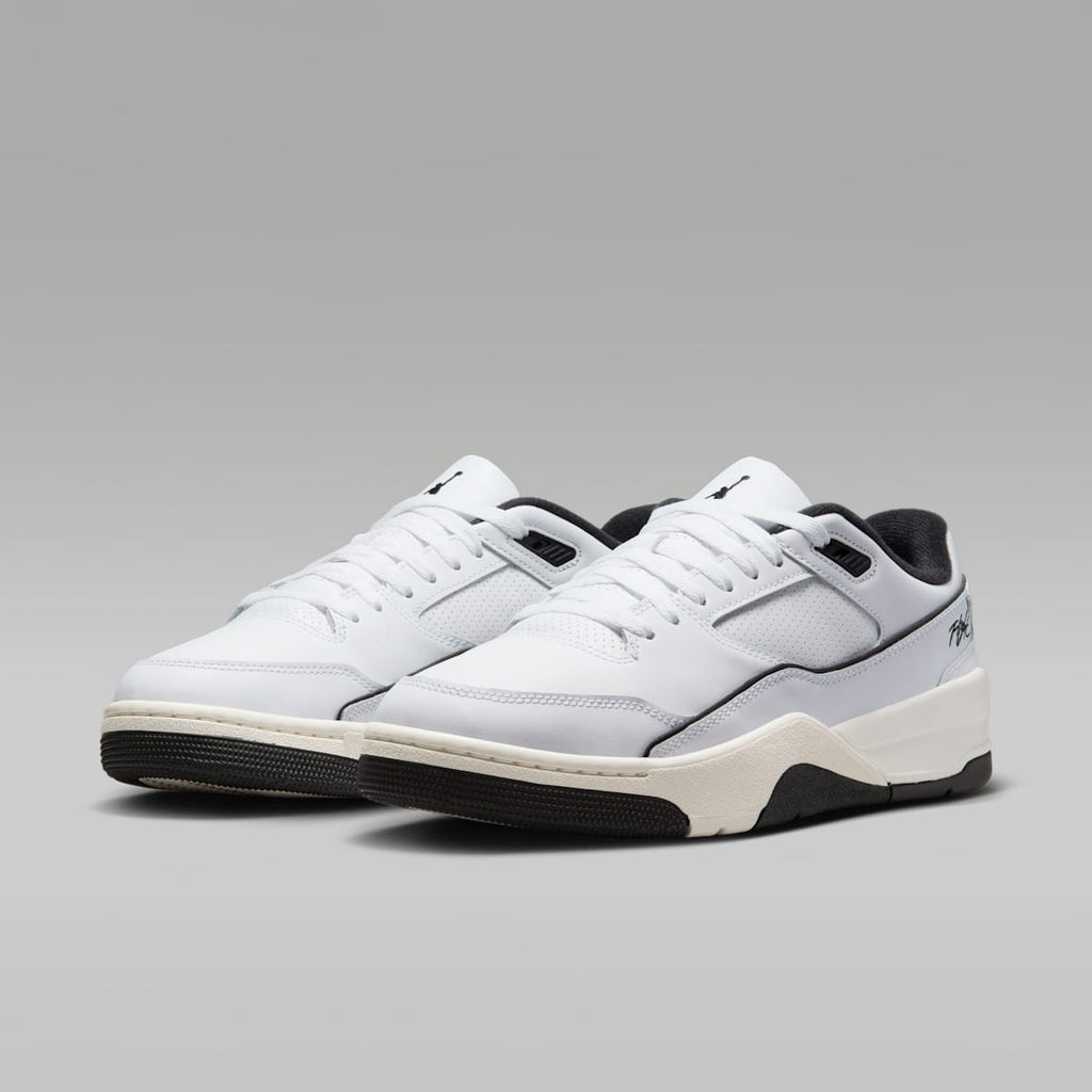 Jordan Flight Court Men's Shoes - White/Sail/Black - Image 5