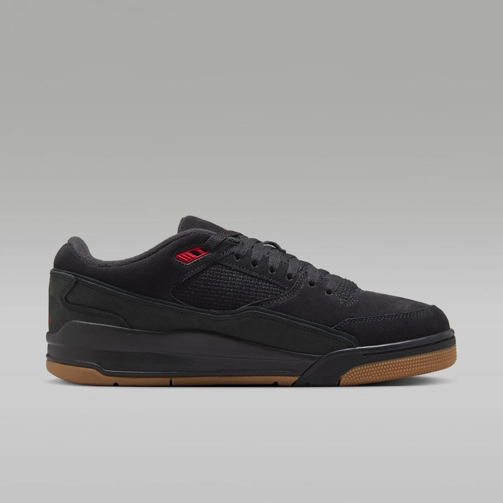 Jordan Flight Court Men's Shoes - Black/Gum Medium Brown/Varsity Red - Image 3