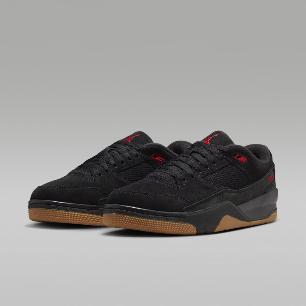 Jordan Flight Court Men's Shoes - Black/Gum Medium Brown/Varsity Red - Image 5