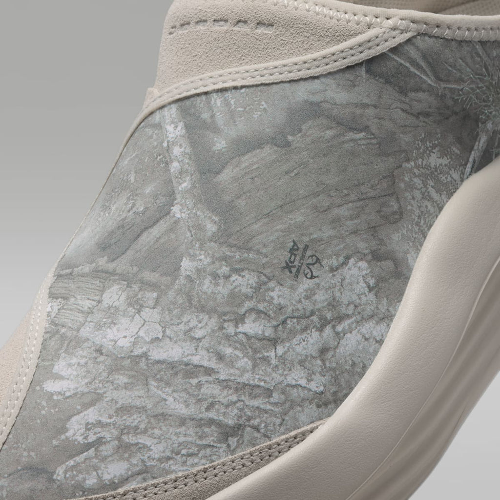 Jordan Future Men's Mules - Light Orewood Brown/Gum Medium Brown/Bright Citron - Image 7