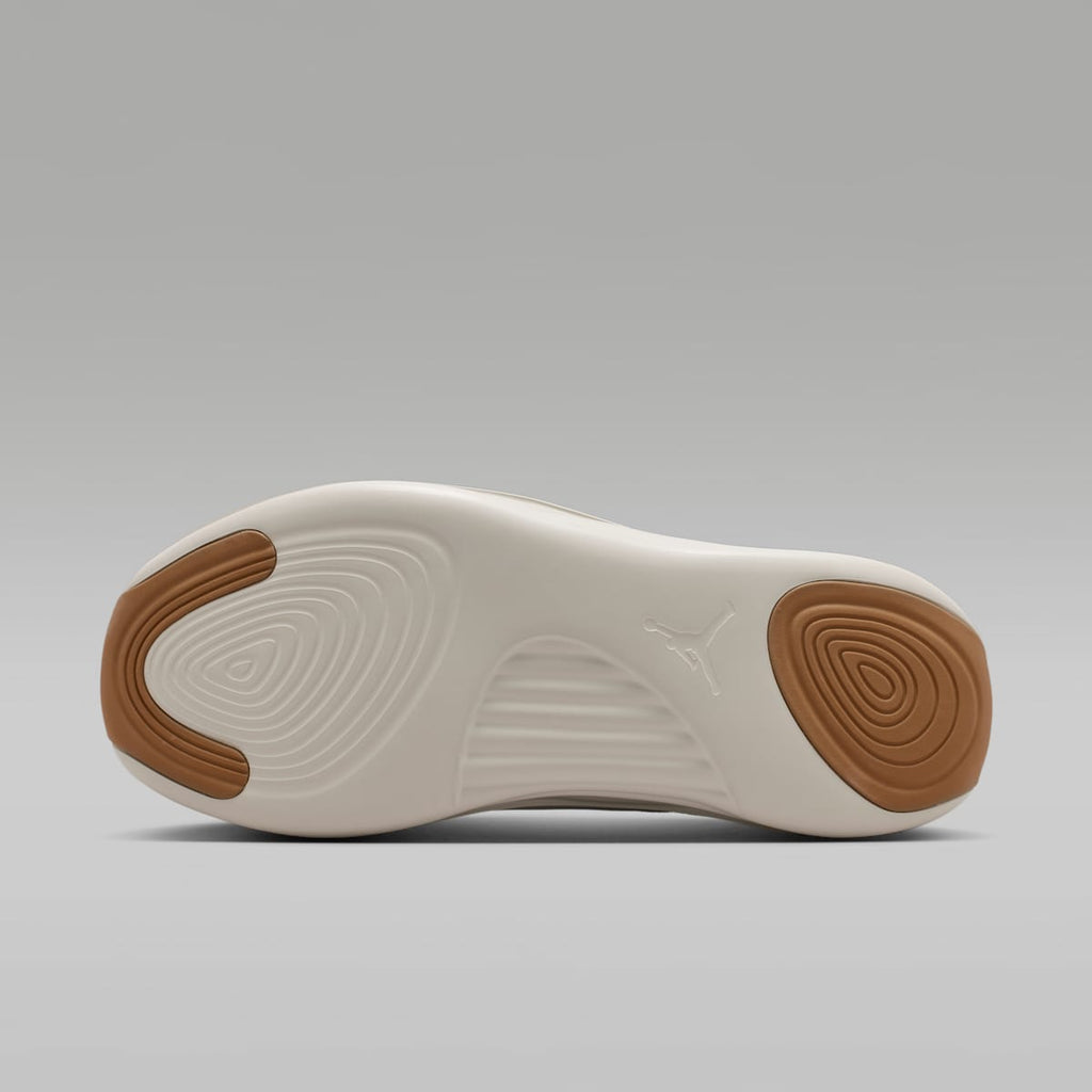 Jordan Future Men's Mules - Light Orewood Brown/Gum Medium Brown/Bright Citron - Image 2