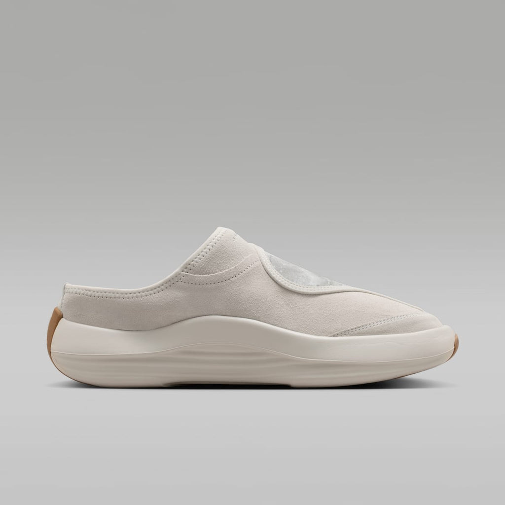 Jordan Future Men's Mules - Light Orewood Brown/Gum Medium Brown/Bright Citron - Image 3