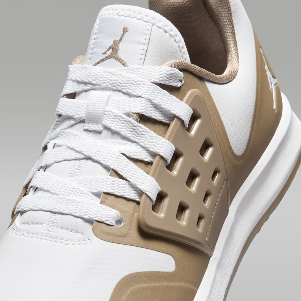 Jordan Grind Golf Shoes - White/Khaki/White - Image 8