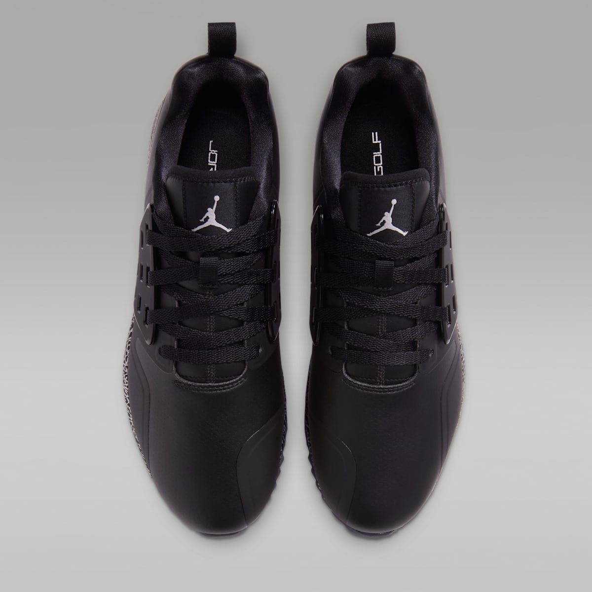 Jordan Grind Golf Shoes - Black/Metallic Silver - Image 4