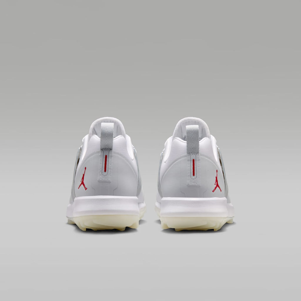 Women's Jordan Grind Golf Shoes - White/Pure Platinum/University Red