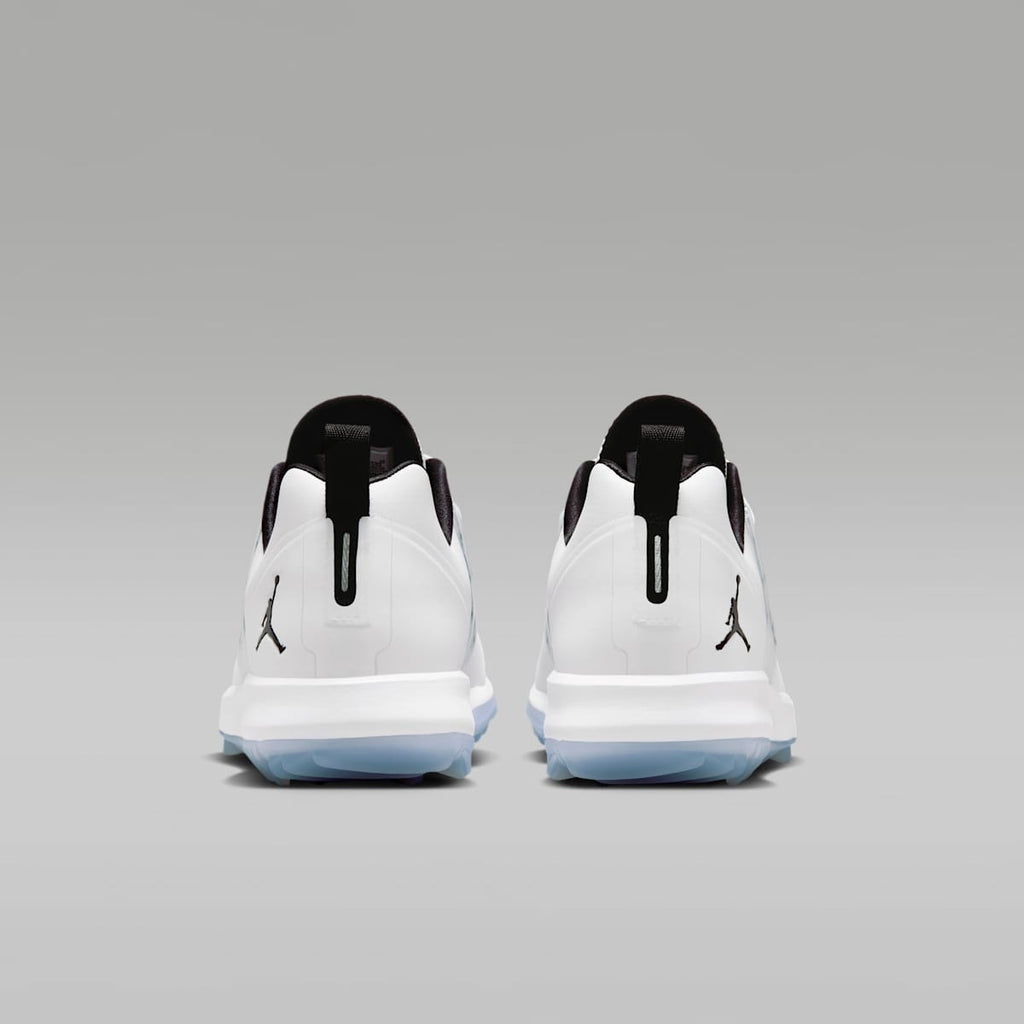 Jordan Grind Golf Shoes - White/White/Black - Image 6