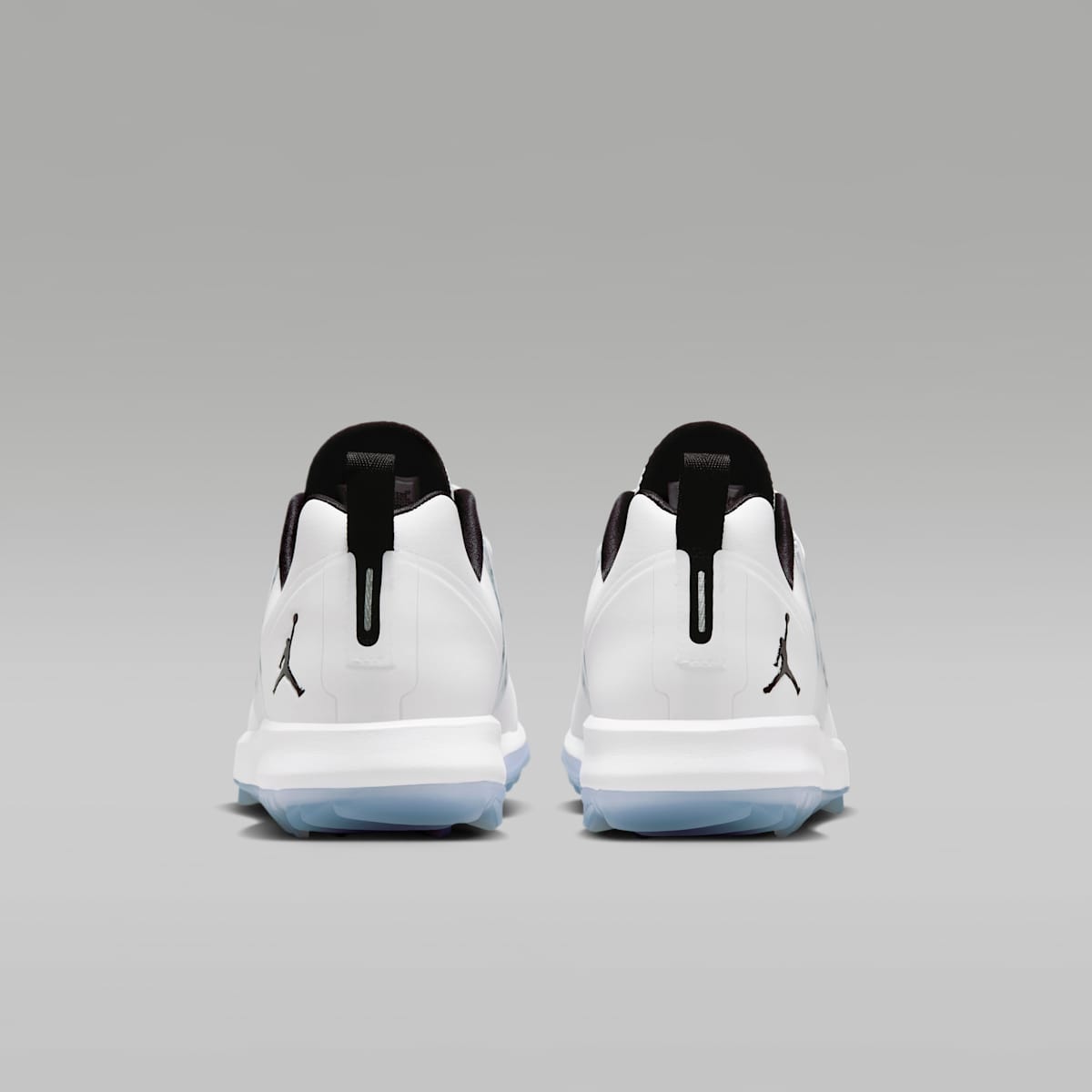 Jordan Grind Golf Shoes - White/White/Black - Image 6