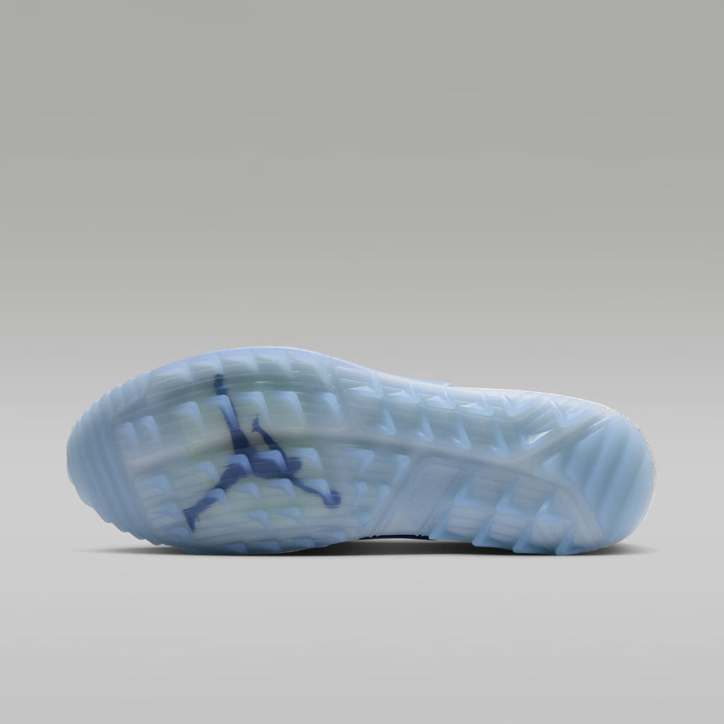 Jordan Grind Golf Shoes - White/Chambray/Metallic Silver/White - Image 2