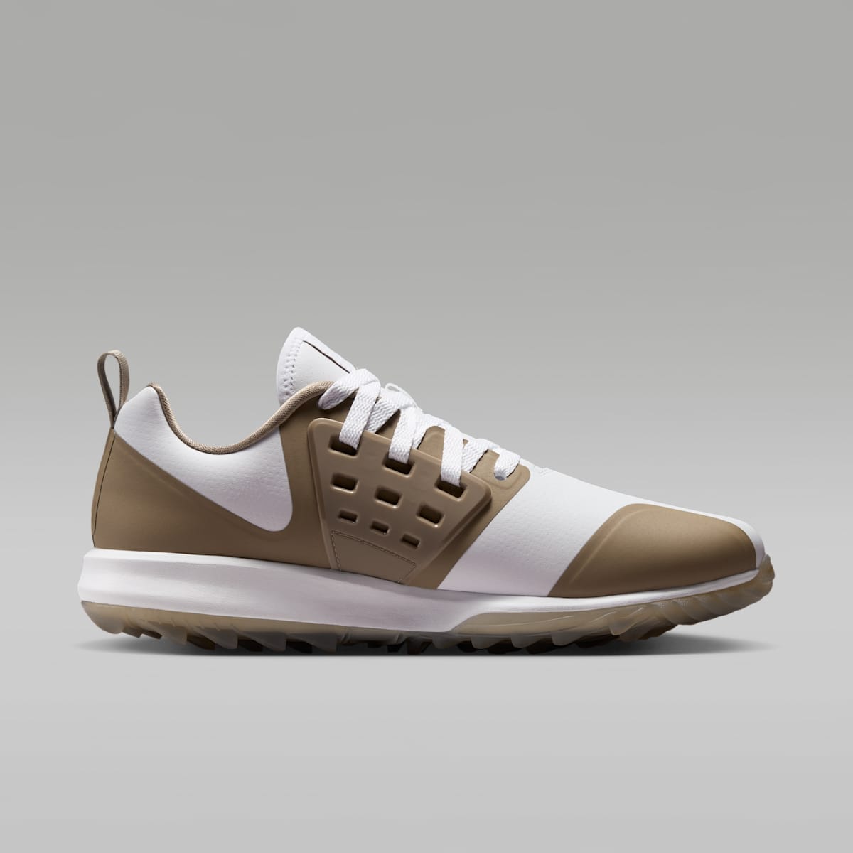 Women's Jordan Grind Golf Shoes - White/Khaki/White