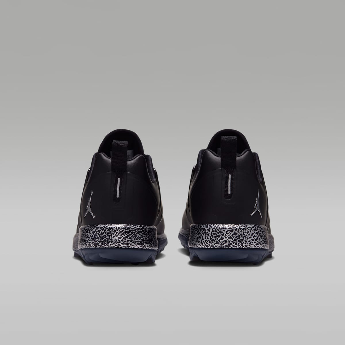 Jordan Grind Golf Shoes - Black/Metallic Silver - Image 6