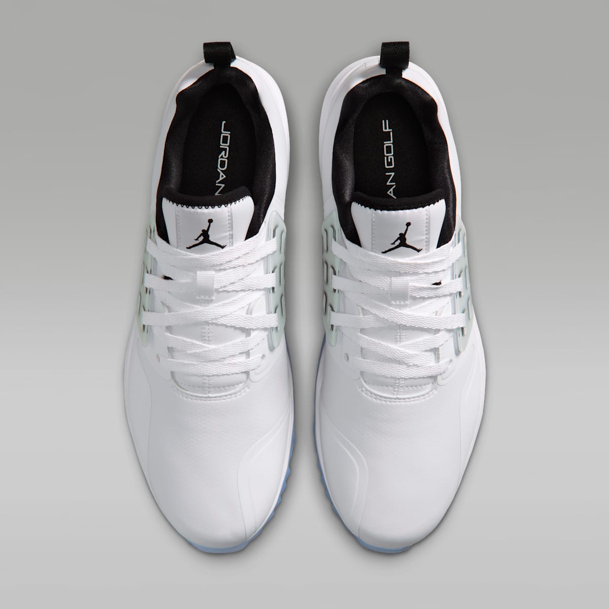 Jordan Grind Golf Shoes - White/White/Black - Image 4
