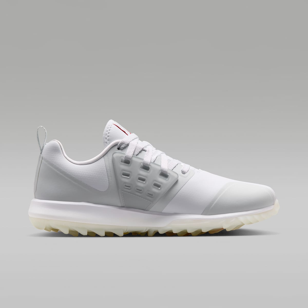 Women's Jordan Grind Golf Shoes - White/Pure Platinum/University Red