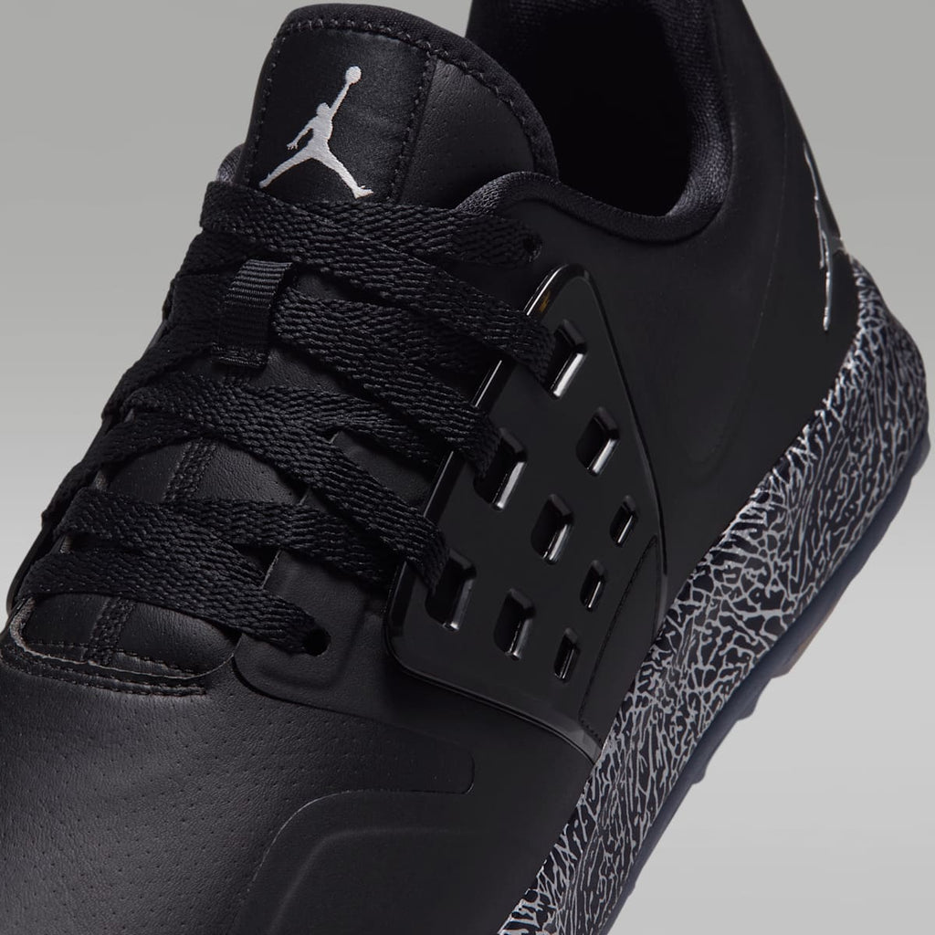 Jordan Grind Golf Shoes - Black/Metallic Silver - Image 8