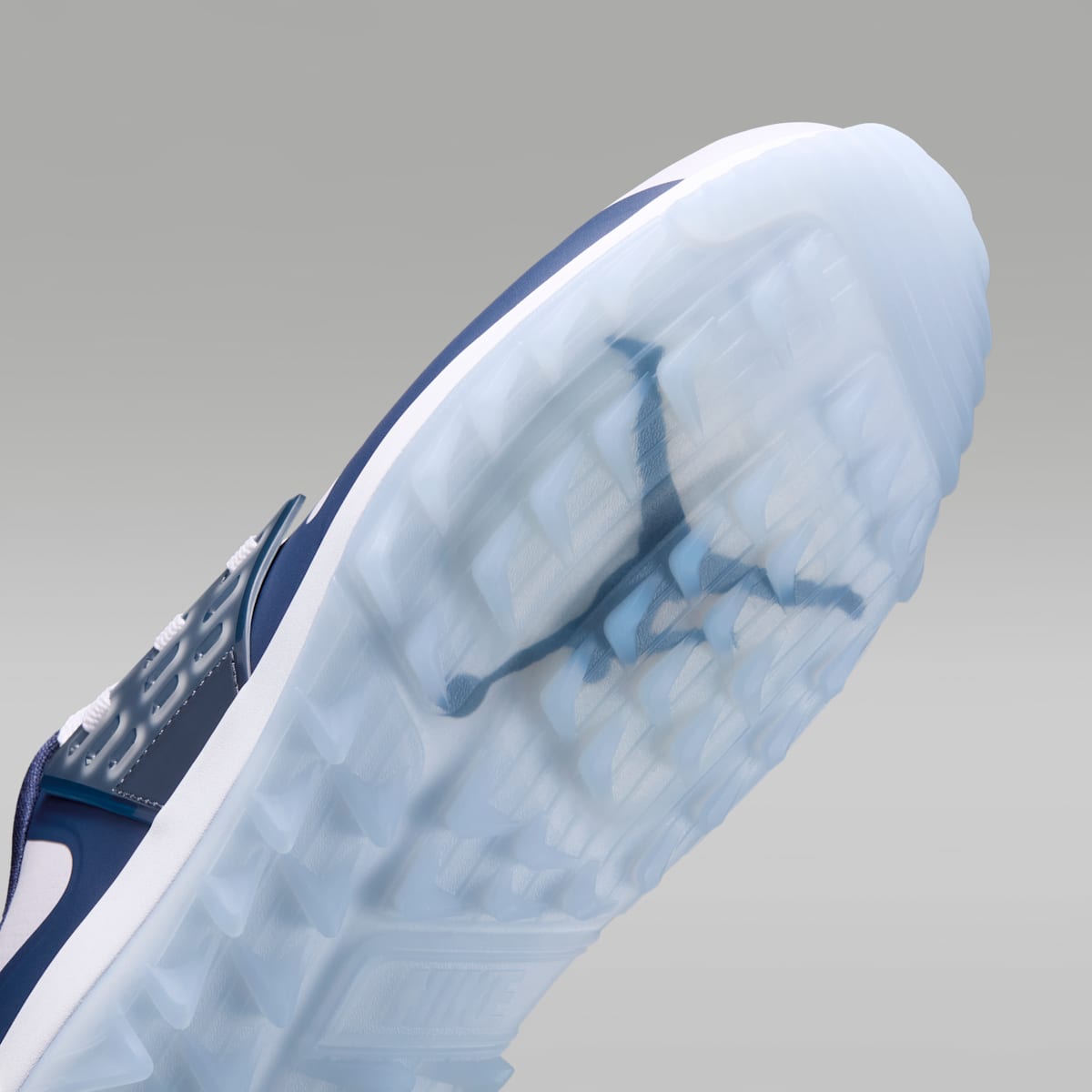 Women's Jordan Grind Golf Shoes - White/White/Midnight Navy