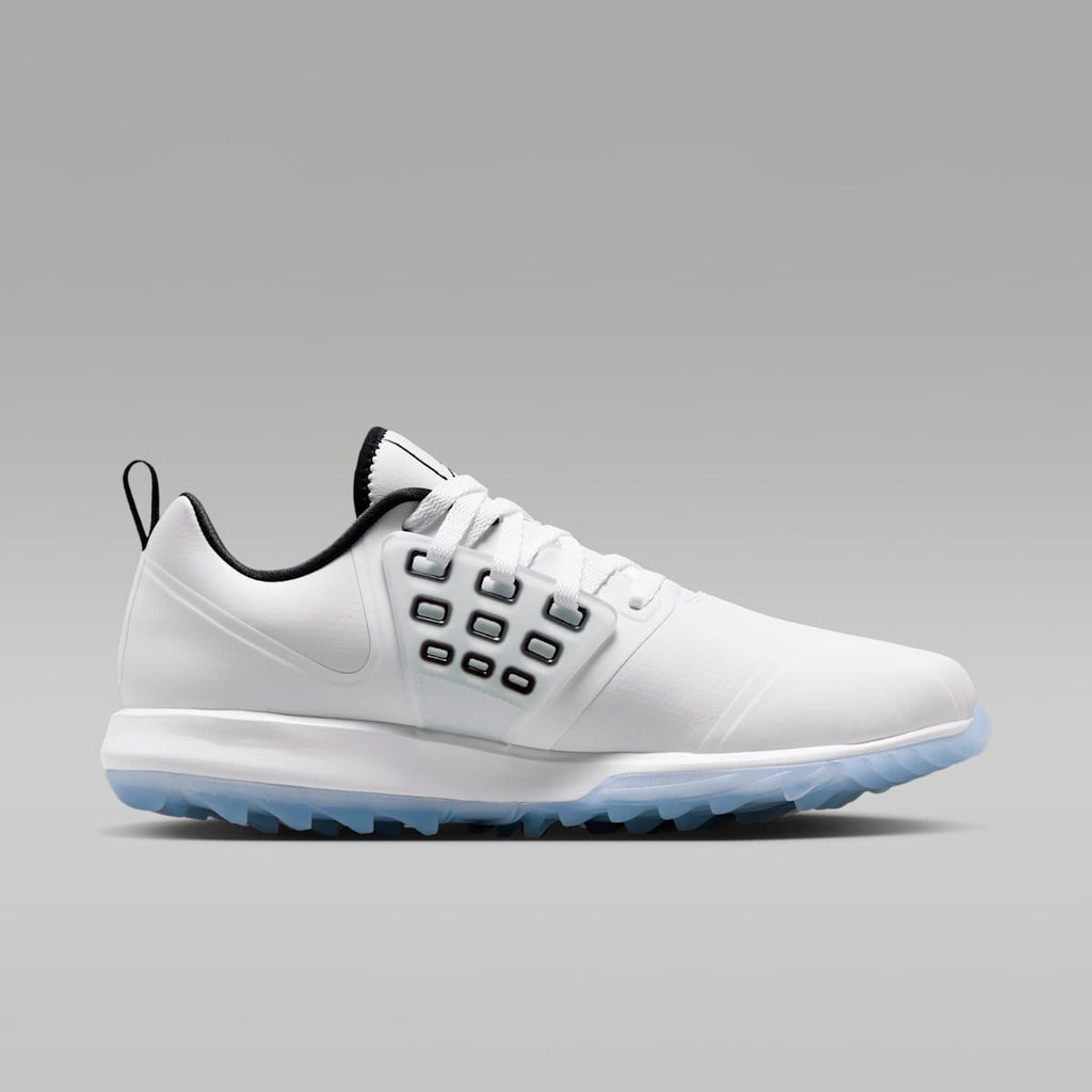 Jordan Grind Golf Shoes - White/White/Black - Image 3
