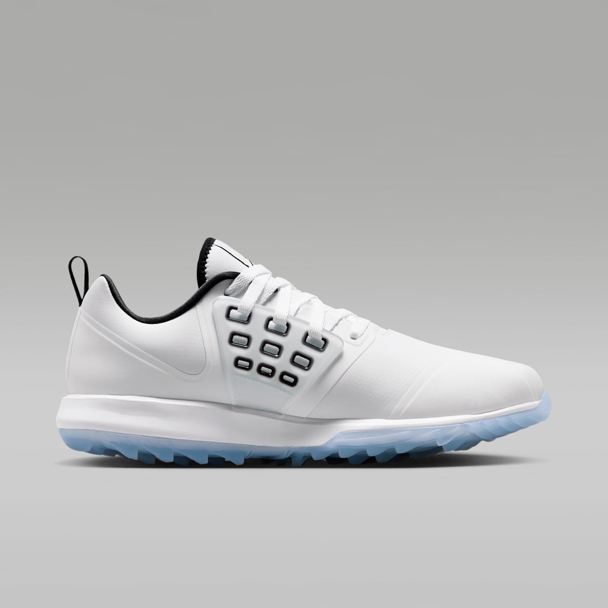 Jordan Grind Golf Shoes - White/White/Black - Image 3