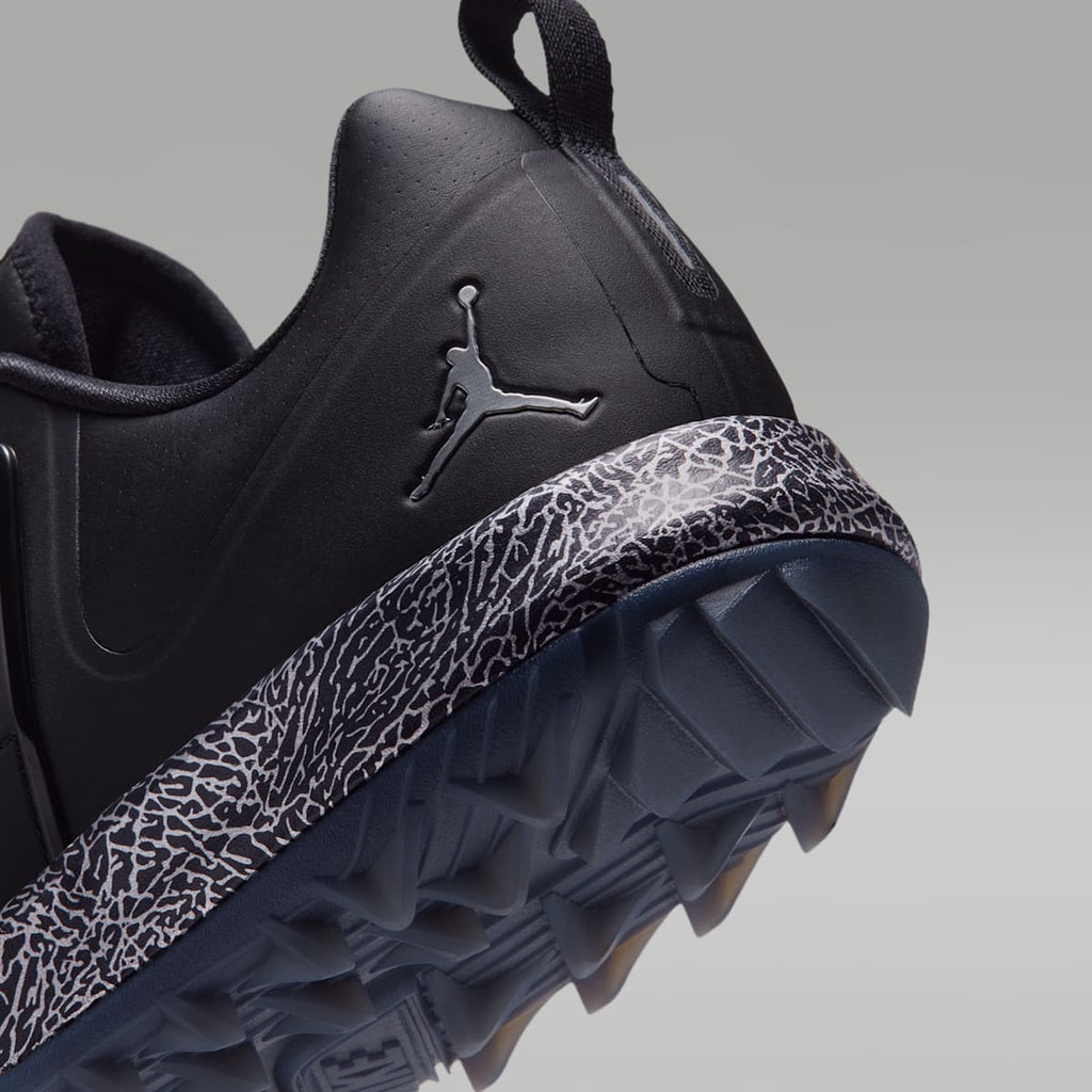 Women's Jordan Grind Golf Shoes - Black/Metallic Silver