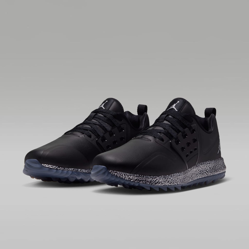 Women's Jordan Grind Golf Shoes - Black/Metallic Silver