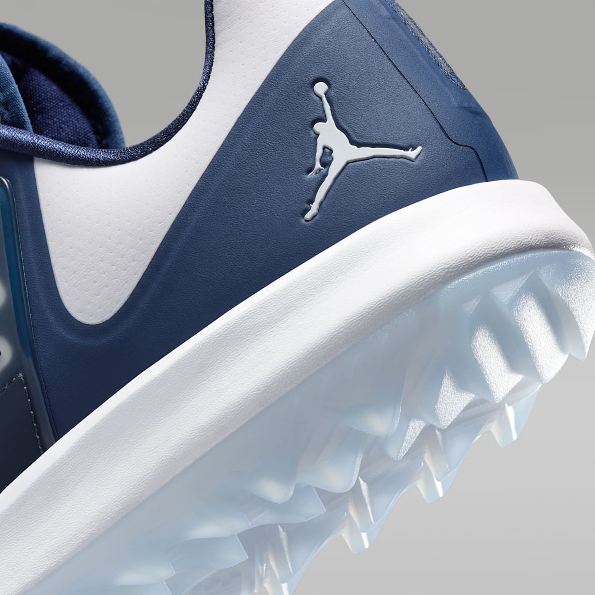 Women's Jordan Grind Golf Shoes - White/White/Midnight Navy
