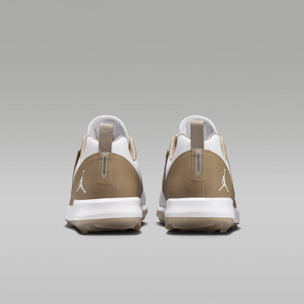Women's Jordan Grind Golf Shoes - White/Khaki/White