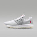 Jordan Grind Golf Shoes - White/Pure Platinum/University Red - Image 1