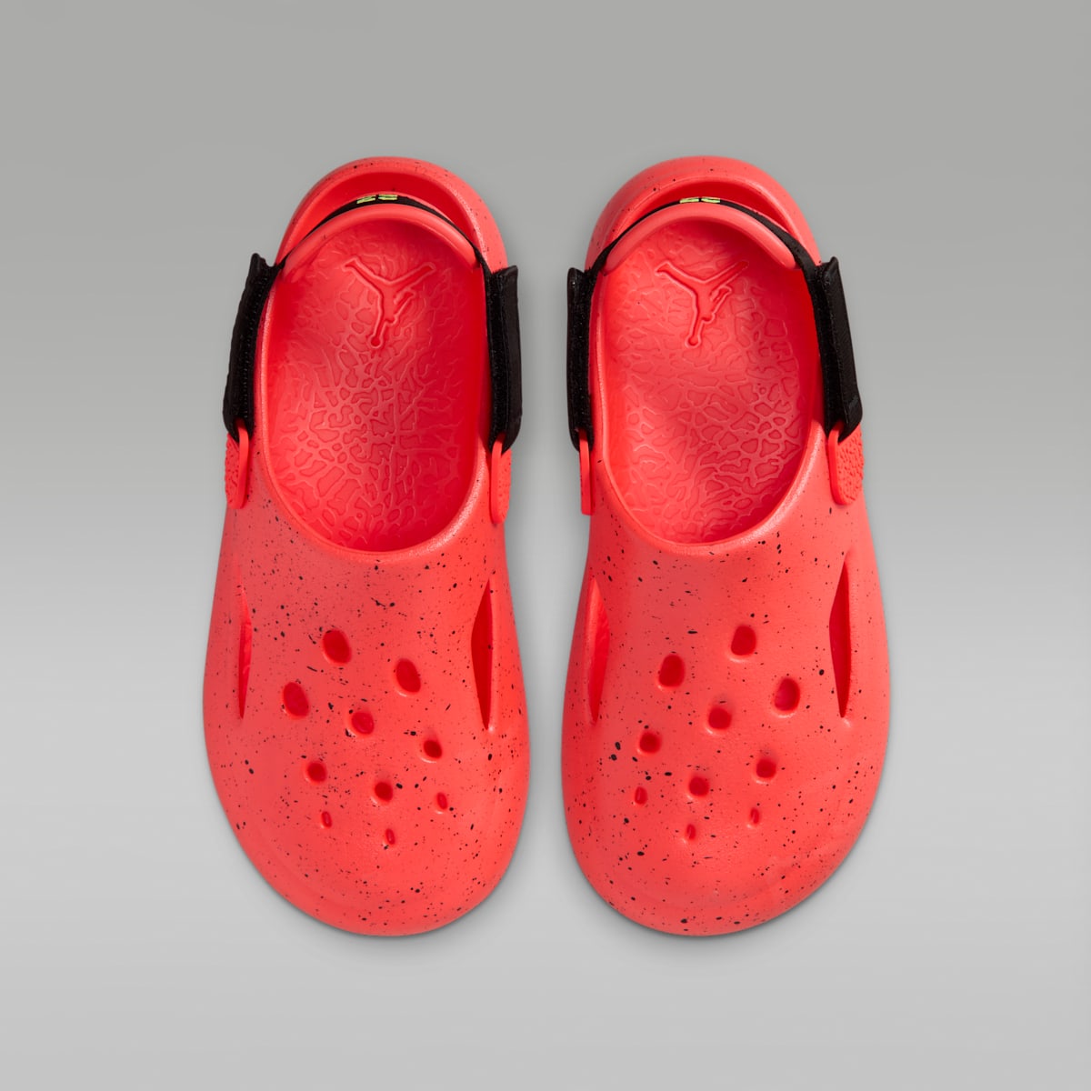 Jordan Hydrip Big Kids' Sandals - Infrared 23/Barely Volt/Black