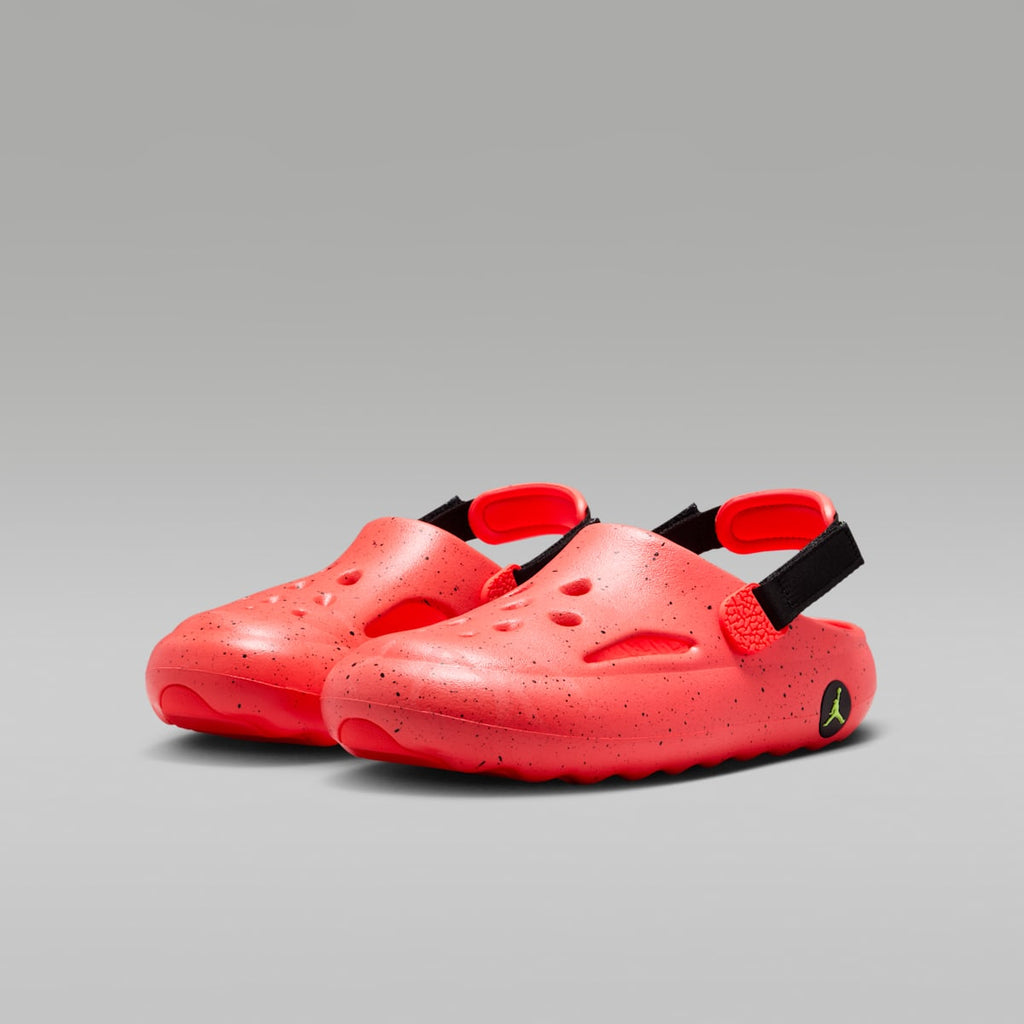 Jordan Hydrip Big Kids' Sandals - Infrared 23/Barely Volt/Black