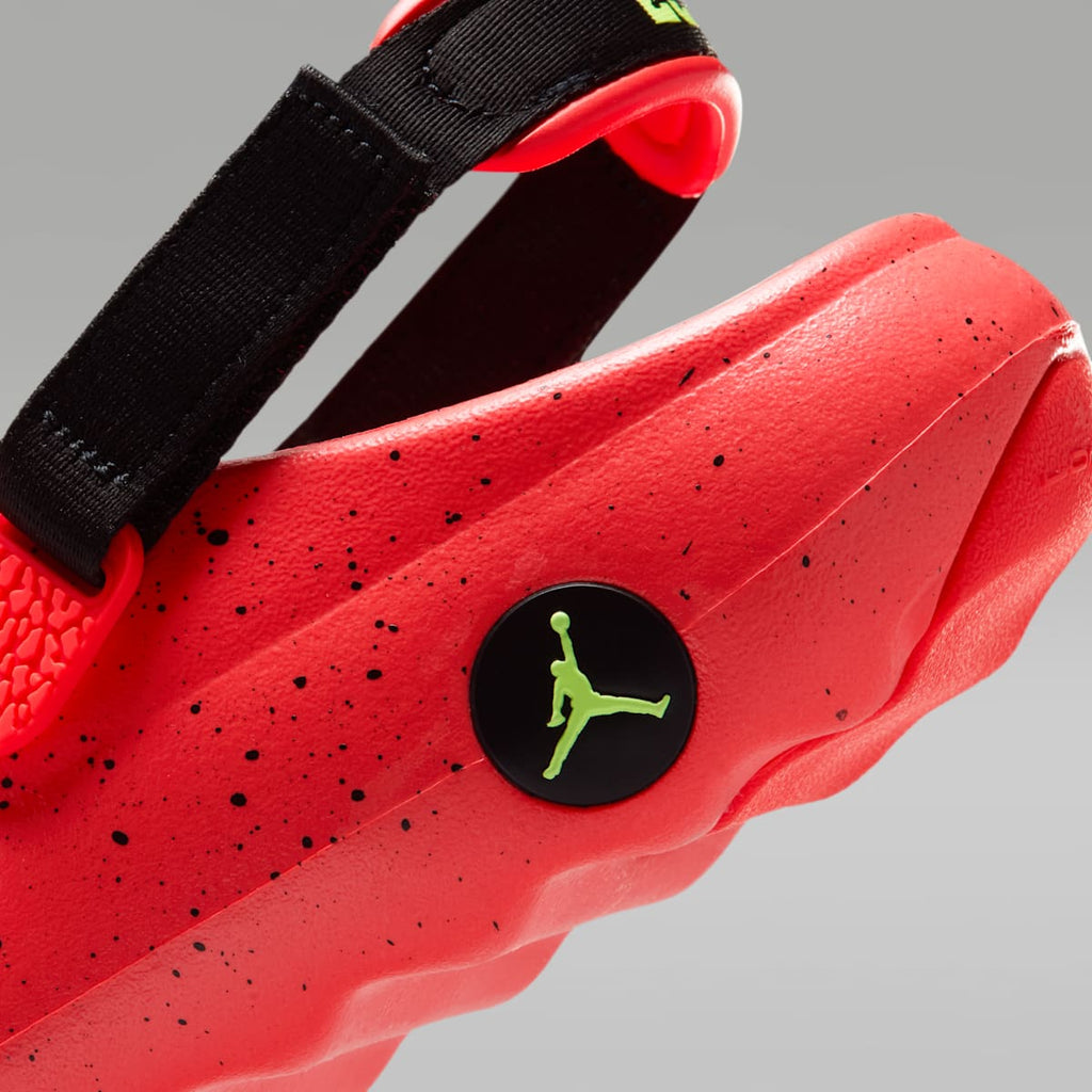 Jordan Hydrip Big Kids' Sandals - Infrared 23/Barely Volt/Black