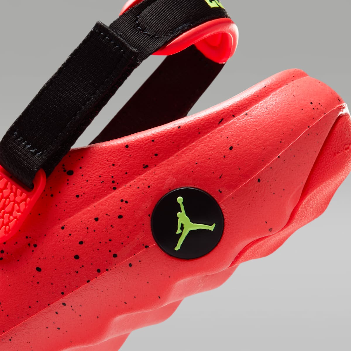 Jordan Hydrip Big Kids' Sandals - Infrared 23/Barely Volt/Black