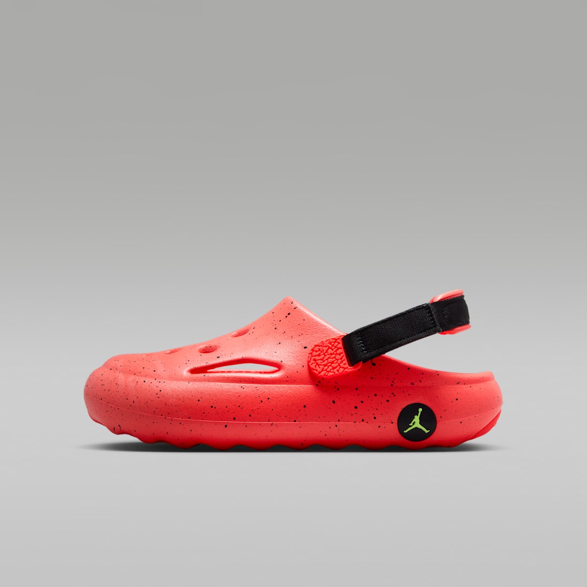 Jordan Hydrip Big Kids' Sandals - Infrared 23/Barely Volt/Black