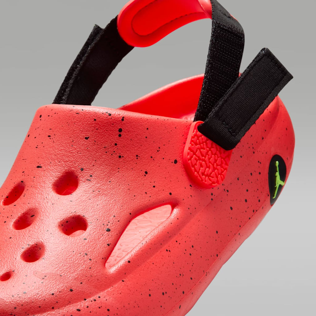 Jordan Hydrip Big Kids' Sandals - Infrared 23/Barely Volt/Black