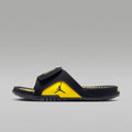 Jordan Hydro 4 Retro Men's Slides - Black/Tour Yellow - Image 1