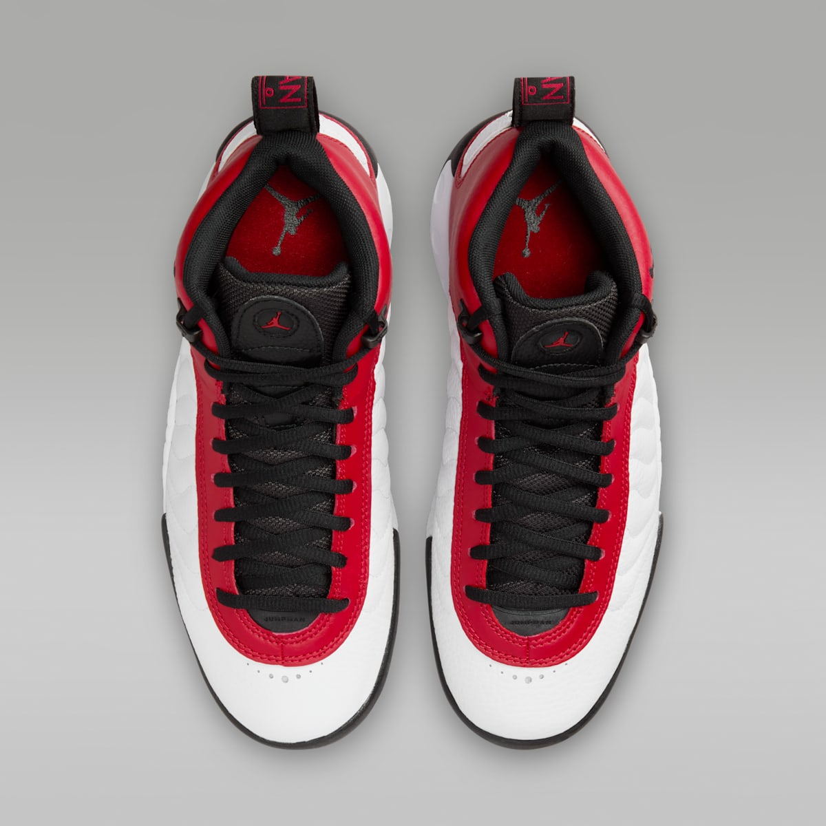 Jordan Jumpman Pro Men's Shoes - Black/White/Black/Varsity Red - Image 4