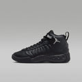 Jordan Jumpman Pro Big Kids' Shoes - Black/Metallic Silver/White - Image 1