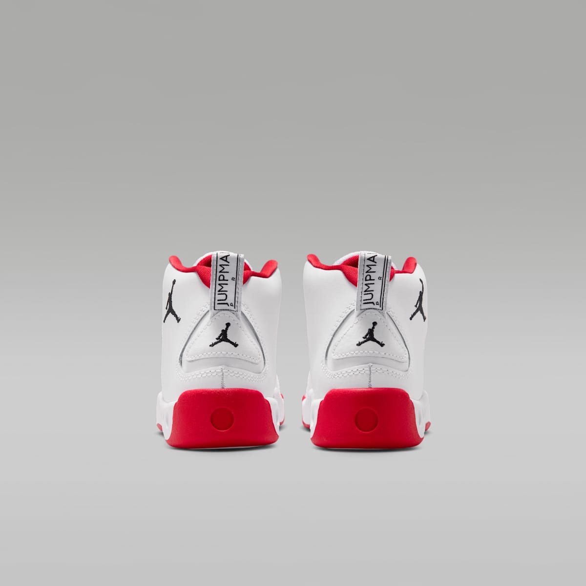Jordan Jumpman Pro Little Kids' Shoes - White/True Red/Metallic Silver/Black - Image 6