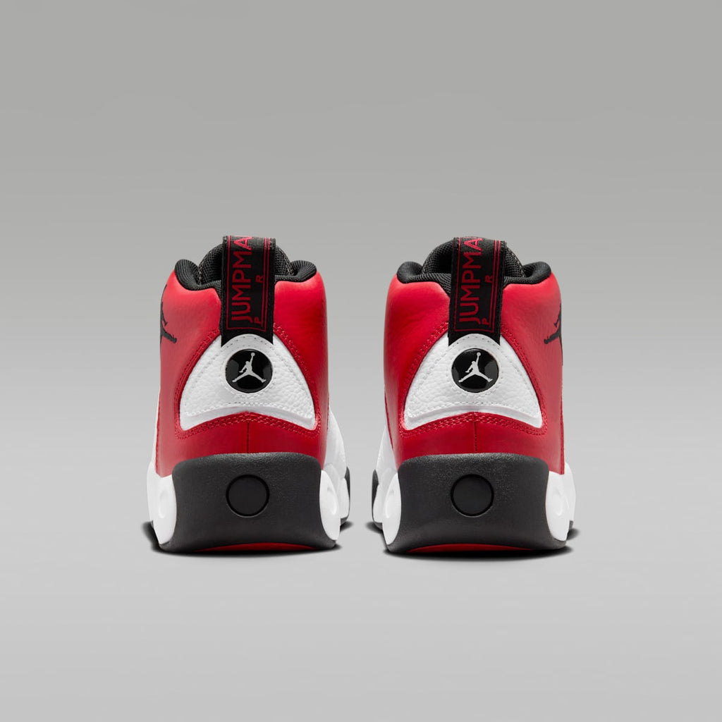 Jordan Jumpman Pro Men's Shoes - Black/White/Black/Varsity Red - Image 6