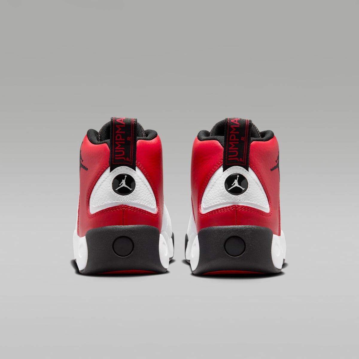 Jordan Jumpman Pro Men's Shoes - Black/White/Black/Varsity Red - Image 6