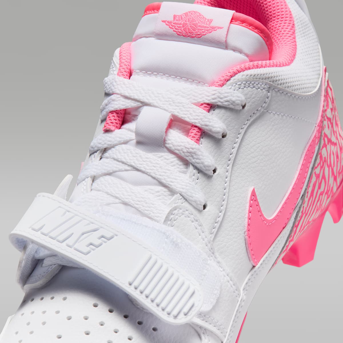 Jordan Legacy 312 Low TD Men's Shoes - White/White/White/Digital Pink - Image 8