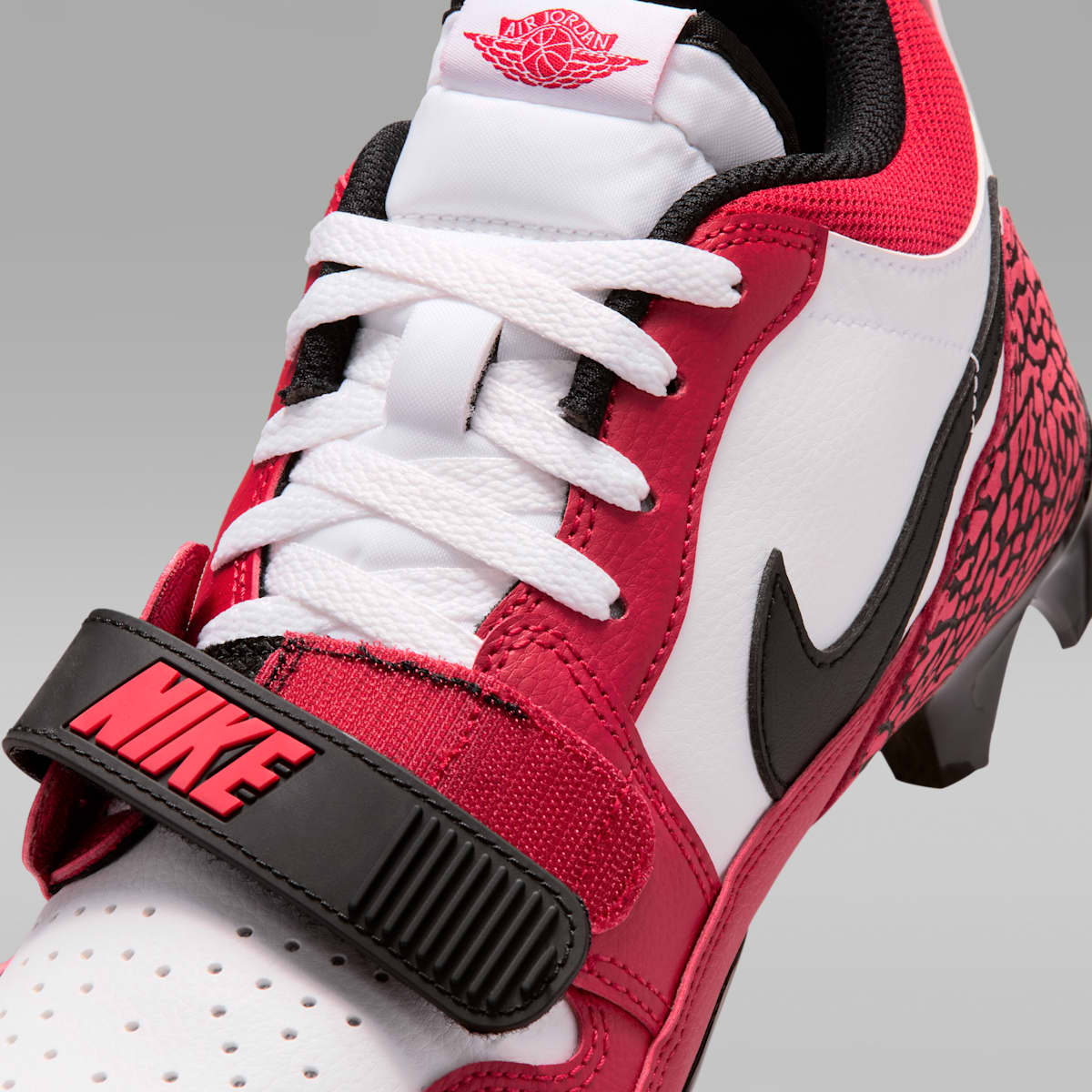Jordan Legacy 312 Low TD Men's Shoes - White/Varsity Red/Black - Image 8