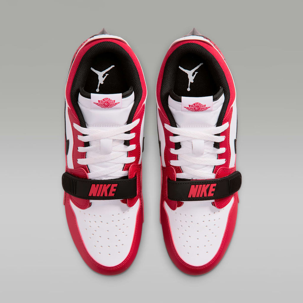 Jordan Legacy 312 Low TD Men's Shoes - White/Varsity Red/Black - Image 4