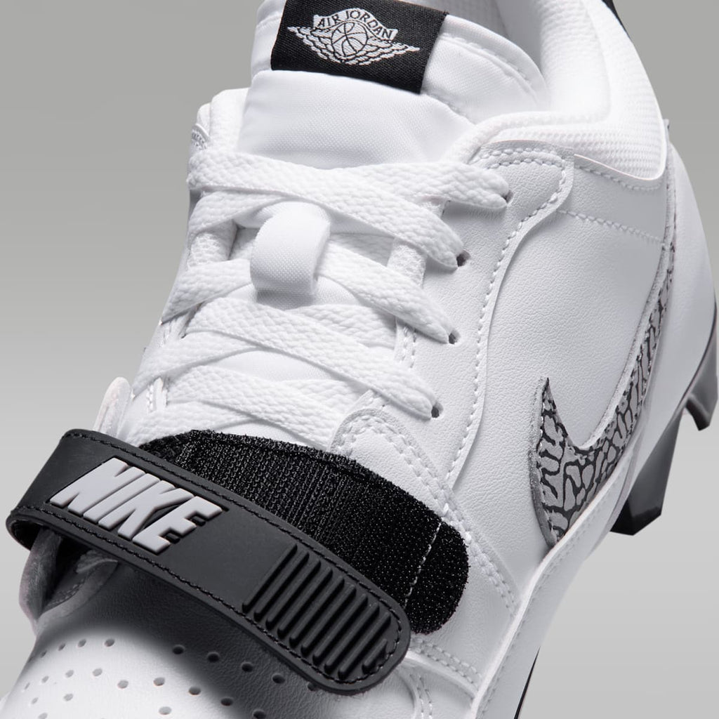 Jordan Legacy 312 Low TD Men's Shoes - White/Black/Wolf Grey - Image 8
