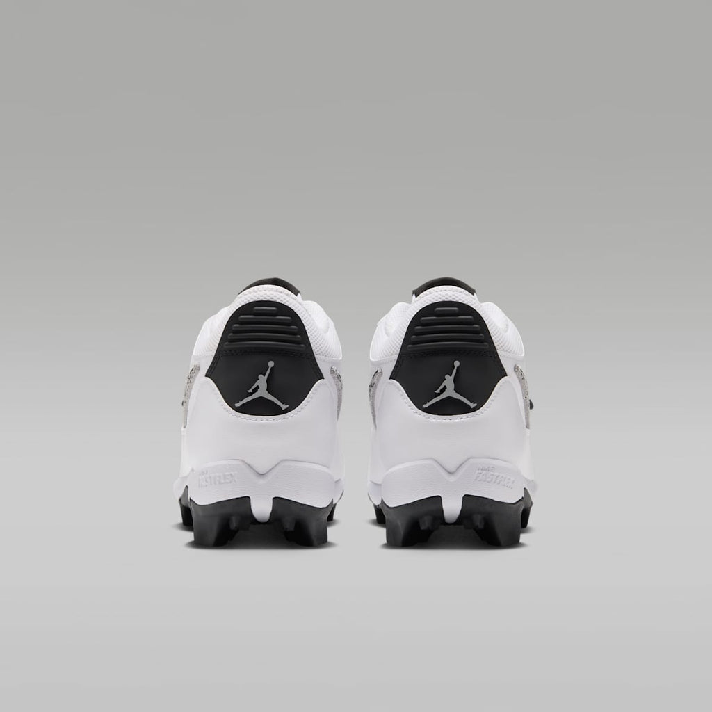 Jordan Legacy 312 Low Little/Big Kids' Cleats - White/Black/Wolf Grey